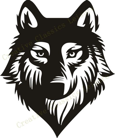 Free Shipping WOLF Wall Decoration Wild life Vinyl Decal, WOLF Wall ...