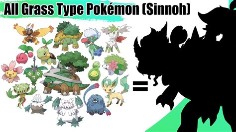 All Grass Type Pokémon Fusion (Gen 4 Sinnoh) | All Ash's Pokémon Fusion ...