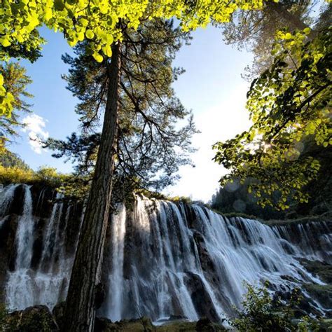 'China 10MKm2 Collection - Waterfalls in the Jiuzhaigou National Park ...