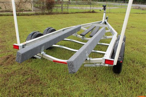 Aluminum Tandem Torsion Axle Deep V Boat Trailer at 411Marine