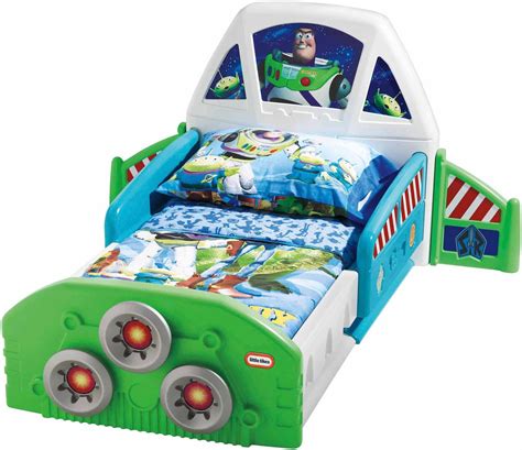 Little Tikes Buzz Lightyear Spaceship Toddler Bed. | Kid beds, Toy ...