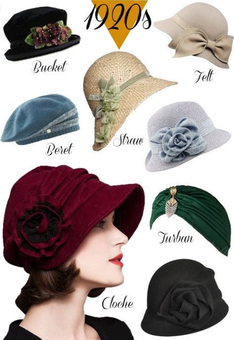 1920s Hat Styles for Women - History Beyond the Cloche Hat | 1920s ...