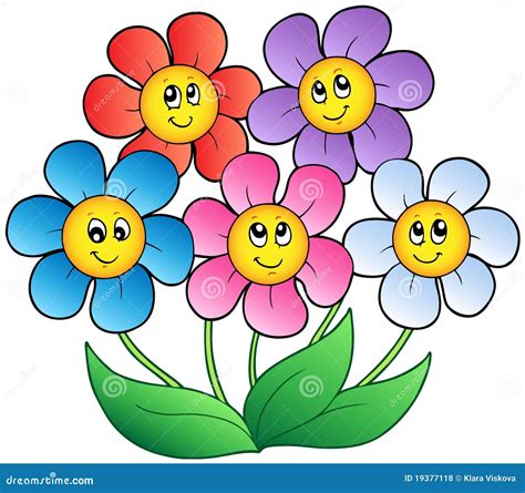 Cartoon Flowers Stock Illustrations – 242,989 Cartoon Flowers Stock Illustrations, Vectors ...