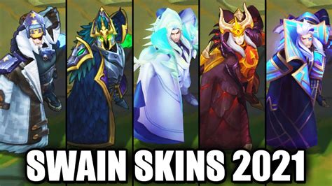 All Swain Skins Spotlight 2021 (League of Legends) - YouTube