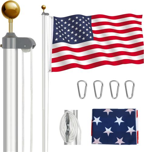 Kit de poste de banda seccional YIYO 20FT?¿Flagpole Peru | Ubuy