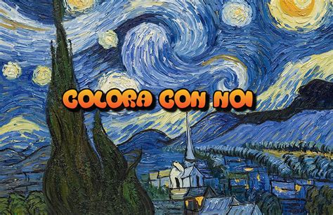 Quattro quadri di Van Gogh da scaricare e far colorare ai bambini Diy ...