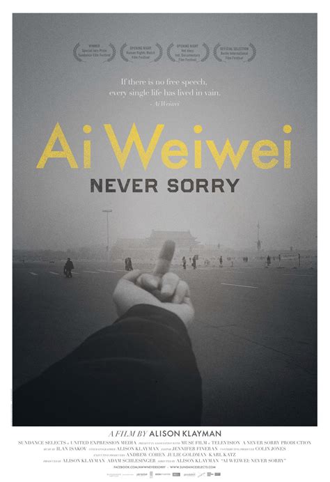 Ai Weiwei: Never Sorry (2012)