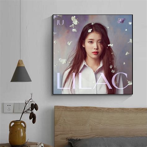 IU 5th Album LILAC Album by IU Music Album Cover Poster | Etsy