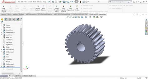 Gear design in SOLIDWORKS | Download Scientific Diagram