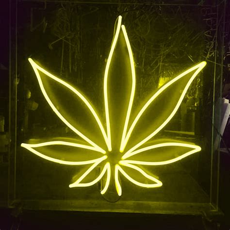 Weed Neon Sign Light Marijuana Neon Sign Cannabis Leaf Neon - Etsy