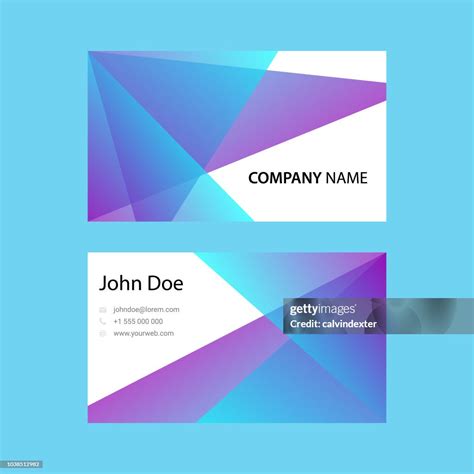 Business Cards Templates High-Res Vector Graphic - Getty Images