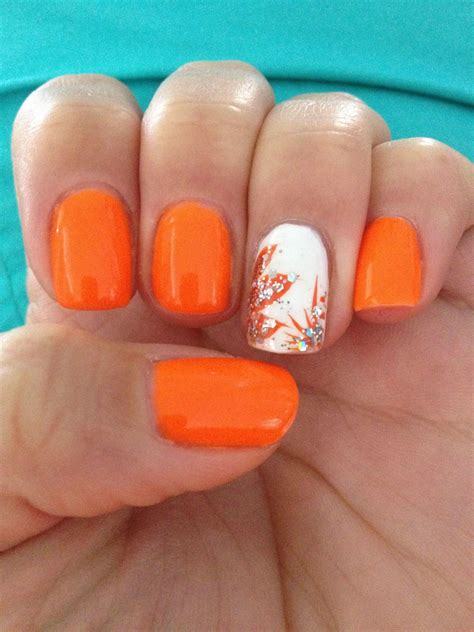 Pin von Nesha Felix auf Nails | Pinterest | Nagelschere, Nagelkunst … | Nagellack Idee | Orange ...