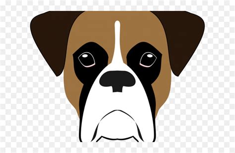 Boxer Dog Cartoon Png, Transparent Png - vhv