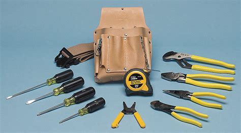 IDEAL 12-PC Electricians Tool Kit - 3KGW7|35-805 - Grainger