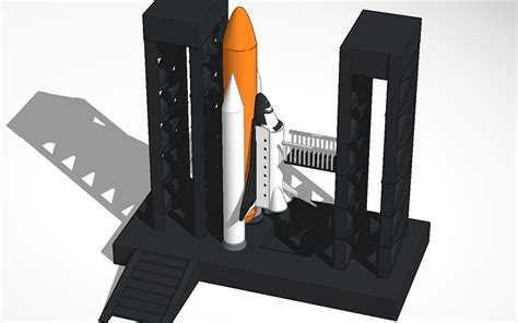 3D design rocket launch | Tinkercad