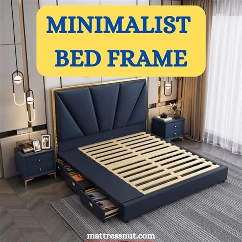 Minimalist bed frame, 7 cool ones perfect in 2023 for all bedrooms