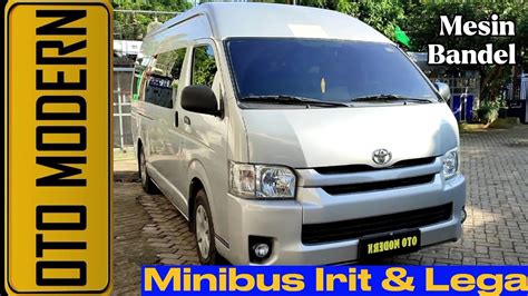 Review Toyota Hiace Commuter || Mampu Mengangkut 16 Penumpang - YouTube