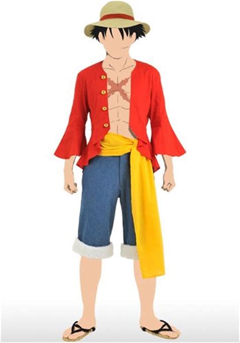 【2021A/W新作★送料無料】 Anime Luffy Cosplay Costume Monkey D. Red Tstirt Pants Hat Suit Halloween ...