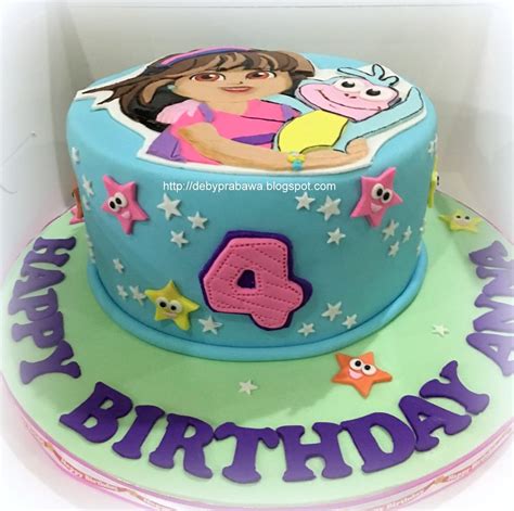 Butterfly Cake: Dora Cake