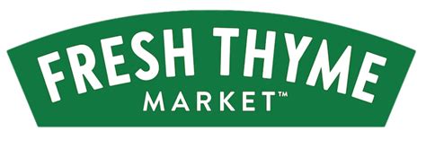 Logo Fresh Thyme Market PNG transparents - StickPNG