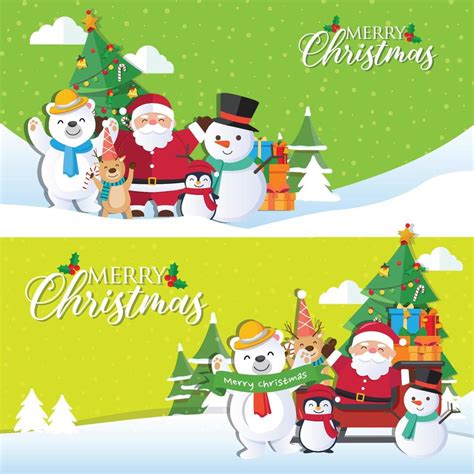 Christmas background with Santa Claus 4447860 Vector Art at Vecteezy