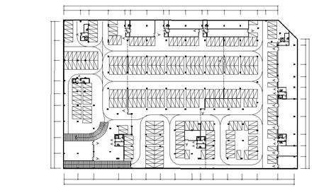 Parking Plan Of The Office Building With Detail Dimen - vrogue.co