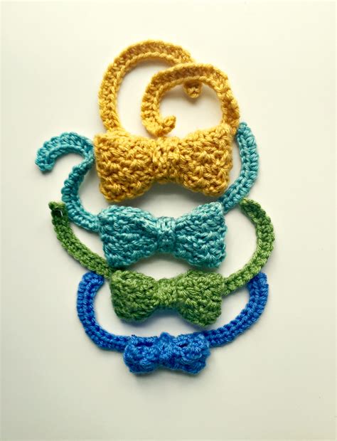 Crochet Pattern - Bow Tie for Babies, Boys, and Men