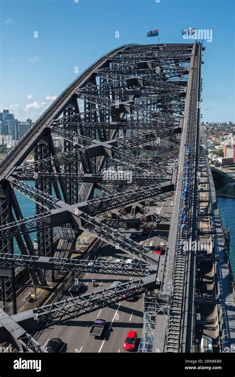 Sydney harbour bridge climb, Australia Stock Photo - Alamy