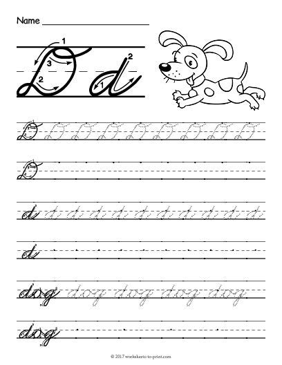 27 best Cursive Writing Worksheets images on Pinterest | Cursive alphabet letters, Cursive ...