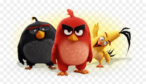 Angry Birds Red Chuck Bomb, HD Png Download - vhv