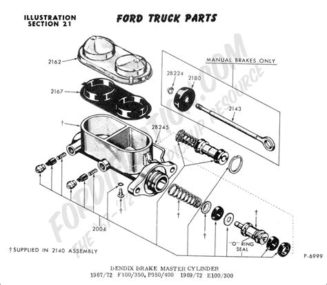 Ford Truck Technical Drawings and Schematics - Section B - Brake ...