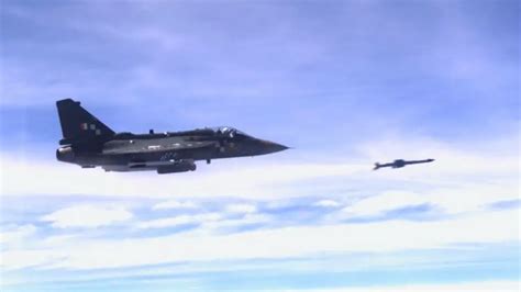 Indian Tejas Fighter Jet Fires ASTRA Beyond-Visual-Range Missile for ...