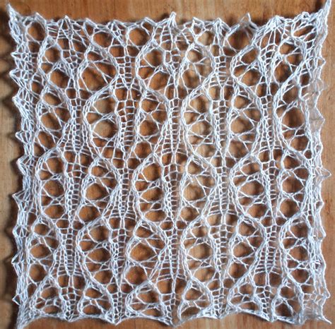 Raven: a free lace knitting stitch pattern – String Geekery | Lace ...