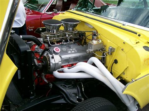 1956 CHEVY GASSER - ENGINE | Braselton Bash car show 8-15-09… | Flickr