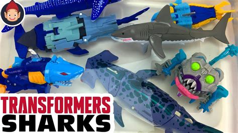 Transformers Toys Shark Collection – Transforming Robot Shark Toys in ...