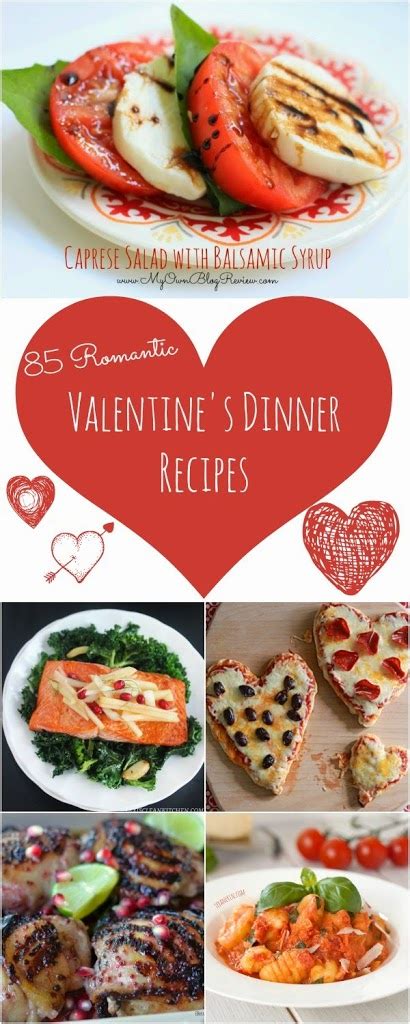 85 Recipes For A Romantic Valentine's Day Dinner At Home - Embellishmints