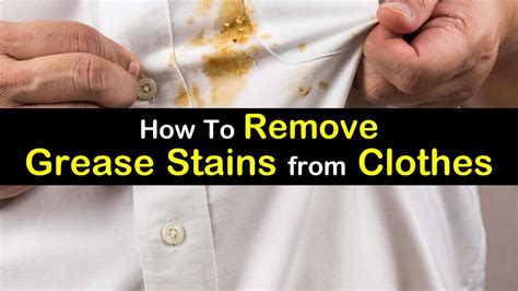 7 Clever Ways to Remove Grease Stains from Clothes