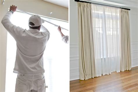 Straight Across: Installing The Perfect Drapery Track In Your Living Room - Homewares Insider