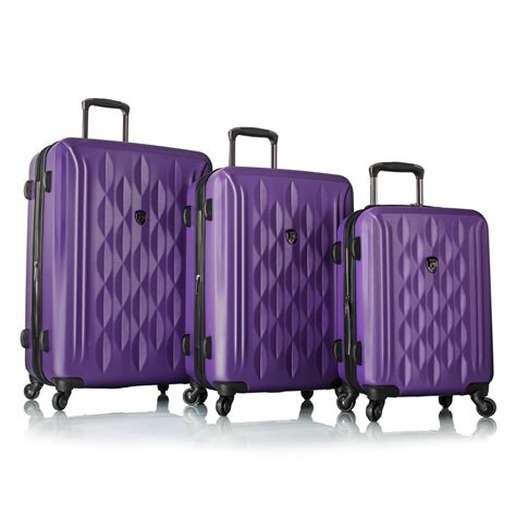 Heys America Scala 3 Piece Rolling Luggage Set | Luggage sets, Lightweight luggage, Leather luggage