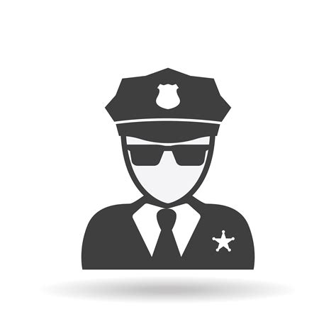 Police Icon vector | People Illustrations ~ Creative Market