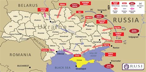 Map: Possible Russian Invasion Of Ukraine - Business Insider