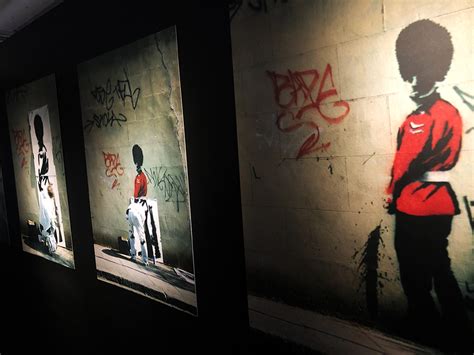 A Sneak Peek At: The Art Of Banksy Exhibition. - On The Town