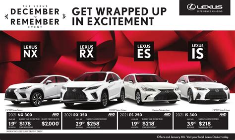 Lexus Specials at Ken Shaw Lexus Toronto Lexus Dealer ON.