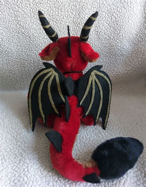 Fire Dragon Plush Doll | Etsy