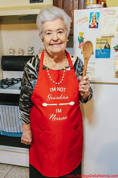 I'm not Grandma - I'm Nonna Red Apron – La Bottega della Nonna