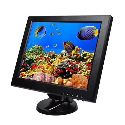 12" plastic 1024*768 small size tft lcd screen monitor vga hdmi 12 inch ...