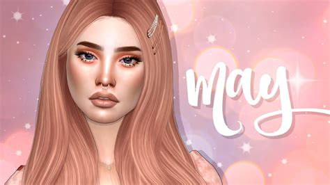 MAY 🌺 | Sims 4 Alpha Create A Sim + FULL CC LIST - YouTube