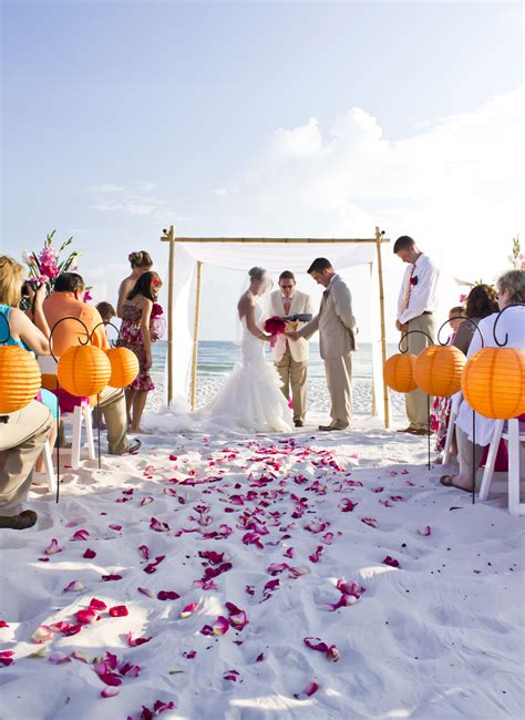 The Beauty of Fall Beach Weddings - Destin Weddings in Florida