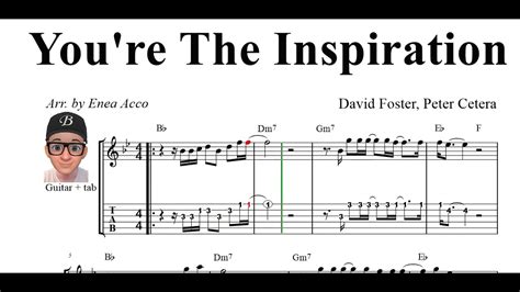 You're The Inspiration - YouTube