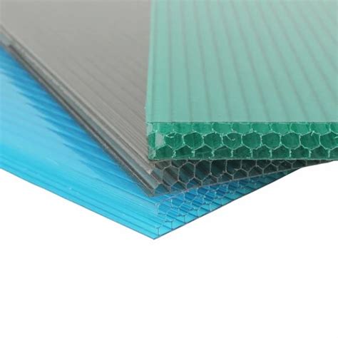 JSW Green,Blue And Black Polycarbonate Corrugated Sheet, 6 mm at Rs 800 ...